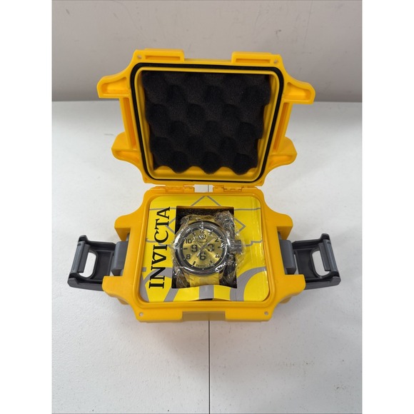 Invicta Russian 1959 Diver 15 Yr Ann Special Ed. Yellow #29233 - Picture 1 of 9